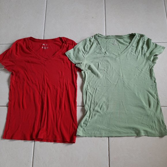 Merona Tops - 2 Merona Cotton T-Shirts. L